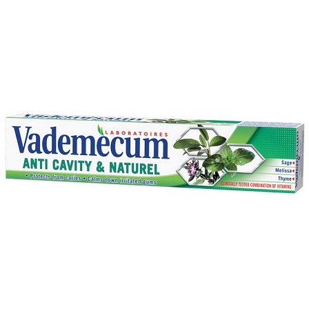 Vademecum fogkrm 75ml Anti cavity&naturel